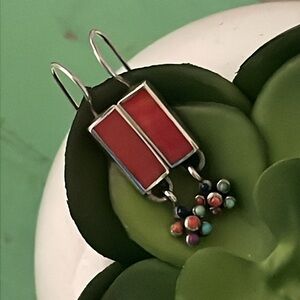 Vintage HTF Silpada Sterling Silver Earrings W1259